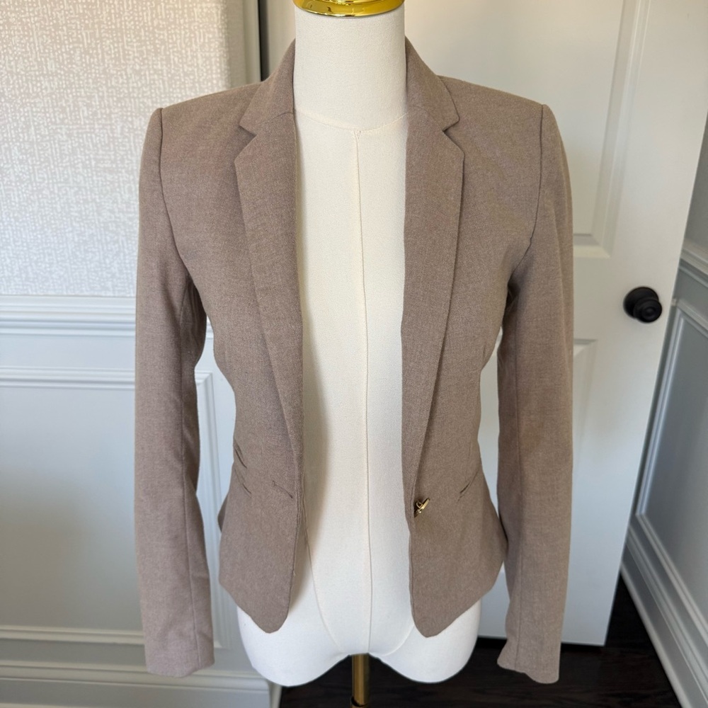 Women's Tan Blazer